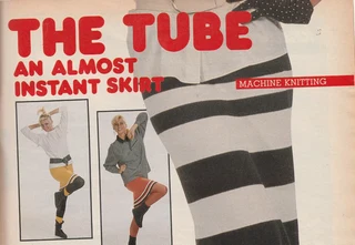 Knitting Value - April 1986 - Hand and Machine Knitting Patterns - Crafts