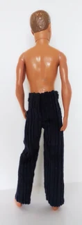 Ken Barbie Male Fashion Doll Clothes - Shirt, Waistcoat and Long Pants