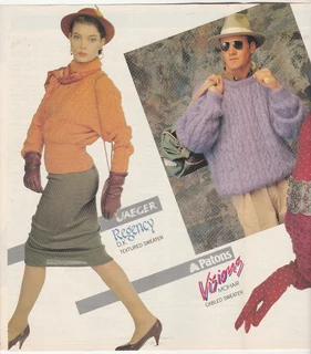 PATONS - 4 x File and Keep Patterns - Knitting Patterns - Crafts