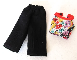 Skipper Barbie 26cm Fashion Dolls Clothes - Top with Palazzo Pants