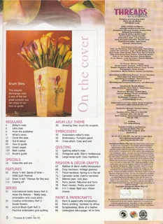 Threads &amp; Crafts - No 52 - Craft Magazine - Crafts