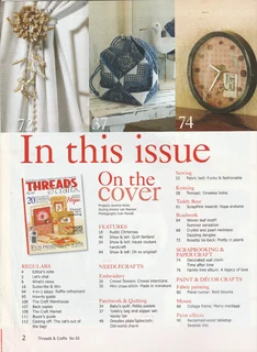 Threads &amp; Crafts - No 65 - Craft Magazine - Crafts