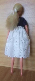 Barbie, Steffi Love Expectant Fashion Dolls Clothes - Anglaise Maternity Dress, Petticoat &amp; Pant