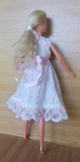 Barbie, Steffi Love Expectant Fashion Dolls Clothes - Pink Maternity Dress and Panties