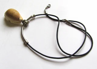 Cowrie Natural Shell Pendant Necklace