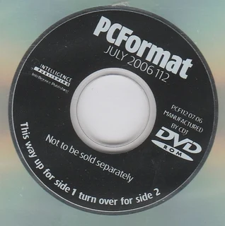 Pc Format - Dvd-rom Double-sided - July 2006 - Issue 112 - Gaming And Computing.