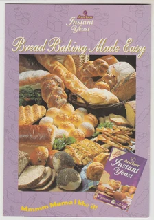 Quicker, Easier Baking with ANCHOR YEAST with Measuring Spoons -  2002 Recipe Booklets