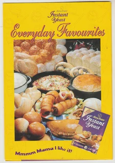 Quicker, Easier Baking with ANCHOR YEAST with Measuring Spoons -  2002 Recipe Booklets