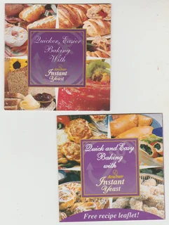 Quicker, Easier Baking with ANCHOR YEAST with Measuring Spoons -  2002 Recipe Booklets
