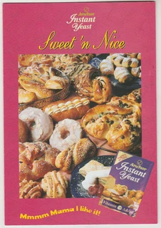 Quicker, Easier Baking with ANCHOR YEAST with Measuring Spoons -  2002 Recipe Booklets
