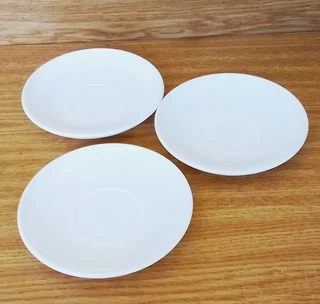 Vintage 1970&#39;s Blue Onion / Old Town Blue Pattern Design - ACROPAL France - 3 x Cups and Saucers