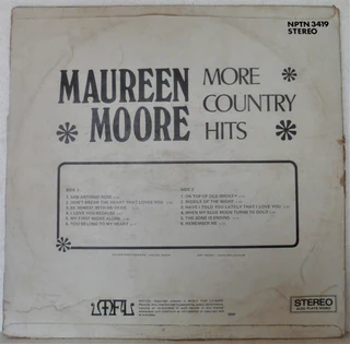 Maureen Moore - More Country Hits - Vinyl LP - 1970
