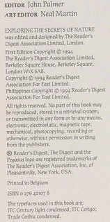 Reader's Digest - Exploring the Secrets of Nature - 1994 - First Edition