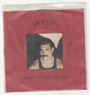 Queen - Machines And I Want To Break Free - 7 Single Vinyl Record - 1984