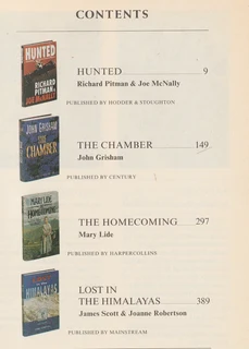 Reader's Digest Condensed Books - 4 Novels - 1995