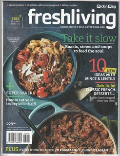 Freshliving - July 2018 Issue 119 - Cooking Recipe Magazine