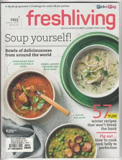 Freshliving - August 2018 Issue 120 - Cooking Recipe Magazine