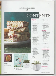 FRESHLIVING - June 2019 Issue 129 - Cooking Recipe Magazine