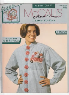 McCall's - I Love Yo-Yo's - Pattern No. 14176 - Sewing Pattern - Crafts