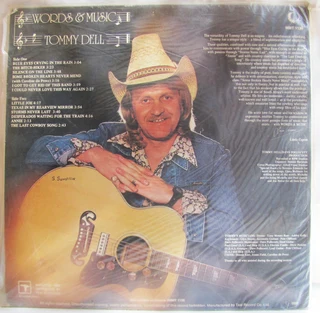Tommy Dell - Words and Music - Vinyl LP (Record) - 1981