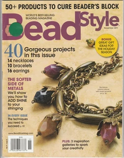 Bead Style - Vol 9 - Issue 6 - November 2011 - Beading Magazine - Crafts
