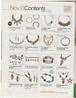 BEAD STYLE - Vol 9 - Issue 6 - November 2011 - Beading Magazine - Crafts