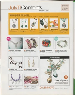 BEAD STYLE - Vol 9 - Issue 4 - July 2011 -Beading Magazine - Crafts