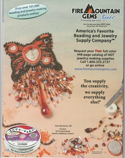 BEAD UNIQUE - June 2011 - 7th Anniversary Issue - Beading Magazine - Crafts
