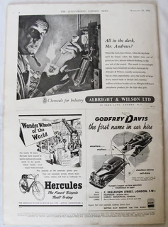 The Illustrated London News -  King George VI - His Late Majesty - No 5888 - 23rd February 1952