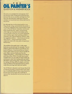 The Oil Painter&#39;s Question and Answer Book by Hazel Harrison - 1989 - 1st Publication - Crafts