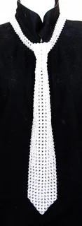 Beaded Necktie Necklace - Men and Women