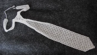 Beaded Necktie Necklace - Men and Women