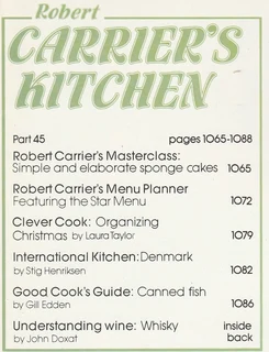 Robert Carrier&#39;s Kitchen - Part 45 - 1981 - Cookbook
