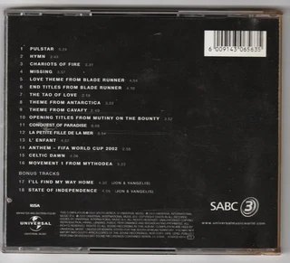 VANGELIS ODYSSEY - CD - 2003