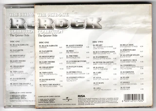 THE ULTIMATE ROCK COLLECTION - The Quiter Side - 2 X CD&#39;s - 2006