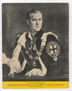 H.R.H. The Duke of Edinburgh - PITKINS - 1949