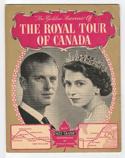 The Golden Souvenir of The Royal Tour of Canada - PITKINS - 1951