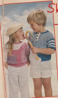 Woman&#39;s Value - Baby &amp; Toddler Knitting Patterns Pullout - March 1987 - Crafts