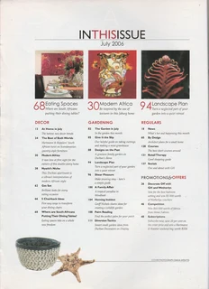 GARDEN and HOME - July 2006 - Magazine