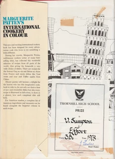 Marguerite Pattern&#39;s - International Cookery in Colour - Cookbook