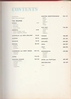 Marguerite Pattern&#39;s - International Cookery in Colour - Cookbook