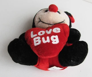 Valentine Love Bug Lady Bug Soft Toy