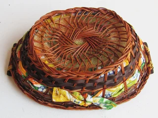 Oval Wicker Basket - DIY - Crafts