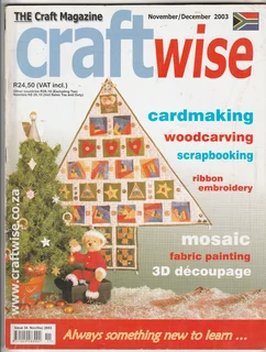 Craftwise - Issue 34 - November / December 2003 - Craft Magazine