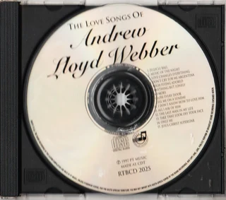 The Love Songs of Andrew Lloyd Webber - CD - 1997