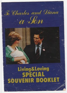 Living & Loving Special Souvenir Booklet - To Charles And Diana A Son - Supplement - August 1982
