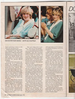 LIVING &amp; LOVING Special Souvenir Booklet - To Charles and Diana a Son - Supplement - August 1982