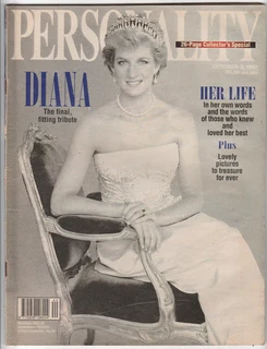 Personality - October 3 1997 - Princess Diana - Magazine