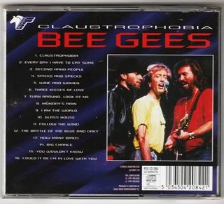 BEE GEES - CLAUSTROPHOBIA - CD - 1997