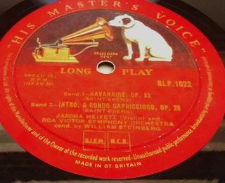 His Master&#39;s Voice - Gramophone Record